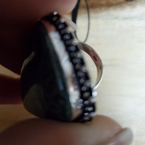 New Kambaba Jasper 925 Silver Ring. - Picture 3 of 6